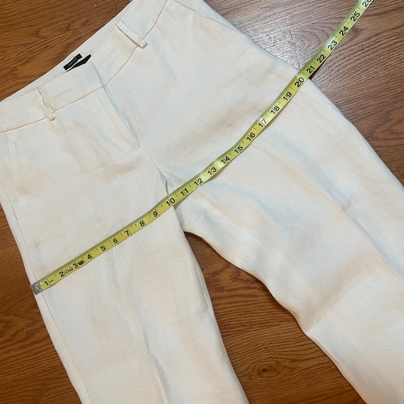 Talbots Heritage Italian Linen Trousers, Size 2 - Picture 7 of 15